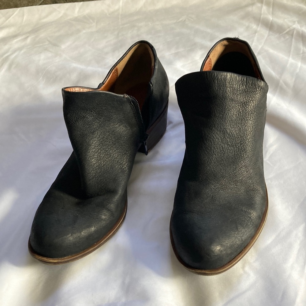 Black booties by Lucky Brand.  Size 6-1/2 M.